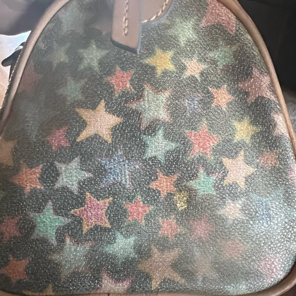 Vintage stars Dooney & Bourke barrel shoulder handbag in black - Picture 12 of 14